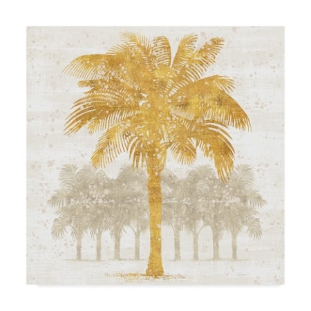 TRADEMARK FINE ART Sue Schlabach 'Palm Coast Ii' Canvas Art, 24x24 WAP08154-C2424GG